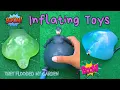 Inflating 1000 Toys Until They Blow OVER 1000 TOYS FLOODED MY GARDEN