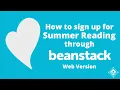 Beanstack Signup Web Tutorial