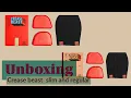 unboxing crease beast regular and slim size and trying them on