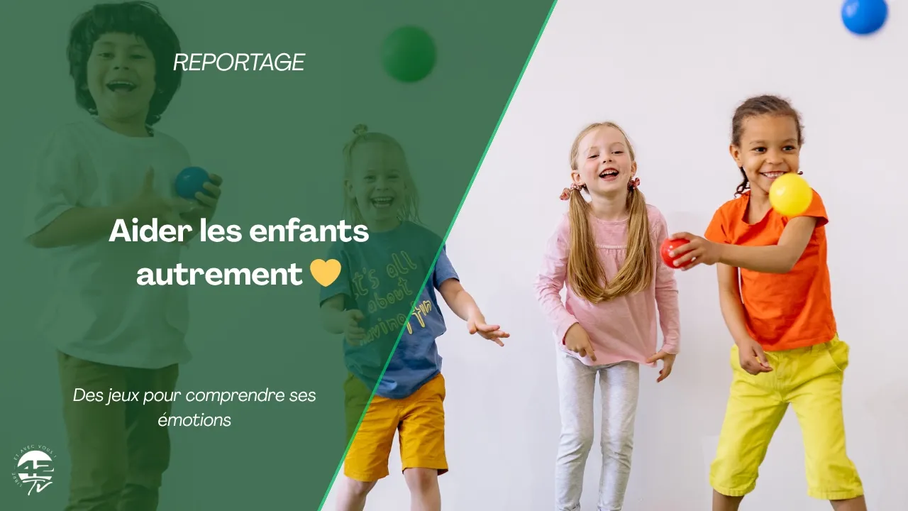 ⁣Aider les enfants à exprimer leurs émotions grâce au jeu