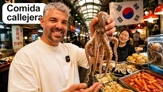 PROBANDO la COMIDA CALLEJERA MÁS LOCA de COREA DEL SUR 🇰🇷