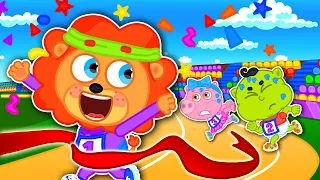 LionET | Sports Day Challenge | Cartoon for Kids