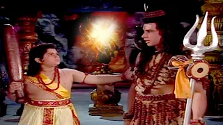 आप देवों के देव महादेव है तो क्या हुआ भीतर नहीं जाने दूंगा | शिव और गणेश का युद्ध  | #shivleela