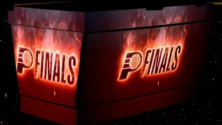 Indiana Pacers team introductions for 2025 NBA Finals voice of PA Announcer Troy Pepper