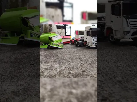 Truk Tangki Vs Truk Tangki 😱