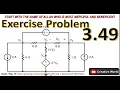 Chapter 3 Exercise problem 3 49 Solution Node Analysis Linear Circuit Analysis