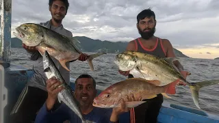 Fishing on the Warlock with Sam ! Trinidad.