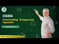 CS304 Lecture 17 Overloading Assignment Operator Virtual University OOP