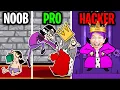 NOOB vs PRO vs HACKER In MURDER Flash Game SECRET ENDING UNLOCKED