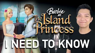 i need to know prince antonio part only karaoke barbie as the island princess