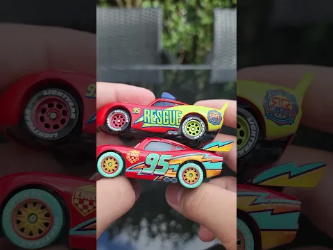 new disney cars lightning mcqueen race to celebrate comparison