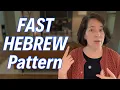 Why English Speakers Learn Hebrew Faster with This Pattern