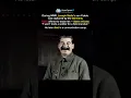 Lagu Stalin Refused to Save His Own Son #shorts