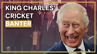 The King's Witty Welcome the Pakistan Men's Test Cricket Team