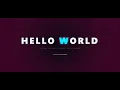 Codagenda AI Generating an Animated Hello World Shockwave Effect