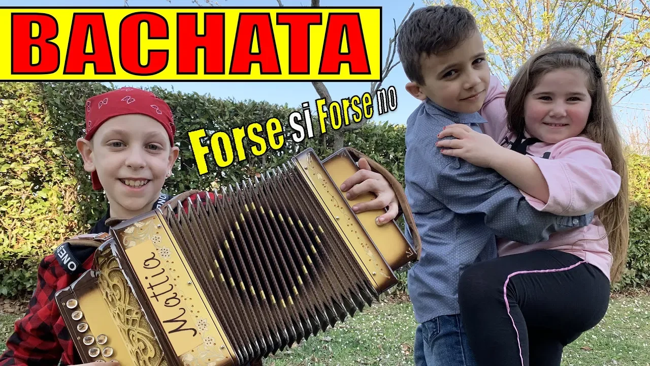 BACHATA "Forse si Forse no": il piccolo fenomeno dell'organetto Mattia Monti e i suoi ballerini