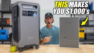 How To Save Money On Your Electric Bill - Peak Shaving w Anker F3800 Home Power Panel
