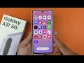 Samsung Galaxy A37 5G Home Screen Customization Change Icon Grid Size