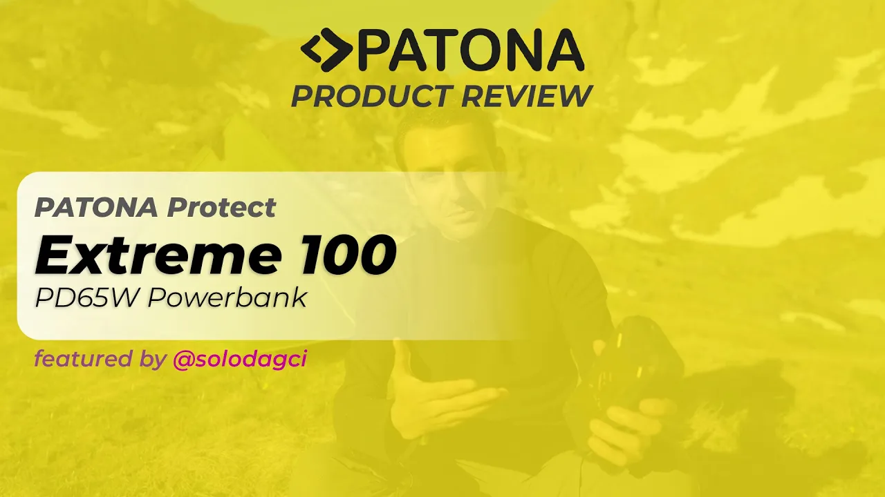 Video: Patona Powerbank Extreme 100 im Outdoor-Einsatz