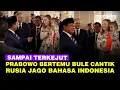 Download Lagu Terkejut Presiden Prabowo Ketemu Bule Cantik Rusia Jago Bahasa Indonesia Bawa 3 Anak