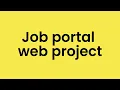 NodeJS project - C-job portal website