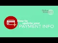Online store 101 How to update your payment info