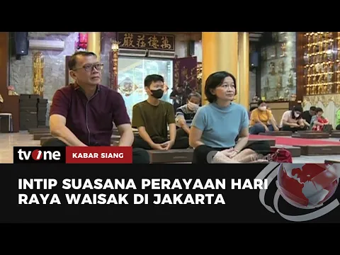 Perayaan Waisak di Vihara Lalitavistara