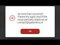 Ippb An error has occured Please try again IPPB App Fix An error has occurred Problem Solve