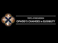 OPWDD s Changes in Eligibility