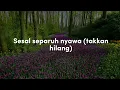 Alyah - Sesal Separuh Nyawa (Lirik)