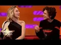 Saoirse Ronan Timothee Chalamet Joke About Pronouncing Timothee Chalamet