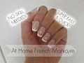 Easiest French Manicure Tutorial EVER