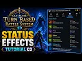 Ultimate Turn-Based Battle System for Unity Tutorial 03 Status Effects