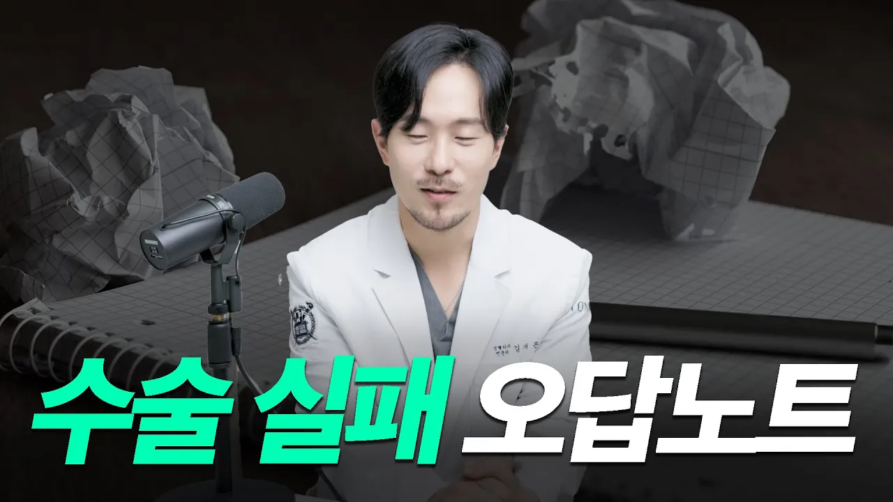 더 나은 의사가 되기 위해, 솔직하게 기록해보는 나의 지난 이야기