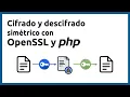 Encrypt and decrypt data with OpenSSL in PHP