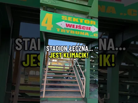 STADION GÓRNIKA ŁĘCZNA MA SWÓJ KLIMAT! ZOBACZCIE GO Z BLISKA! #SHORTS