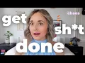 BE MORE PRODUCTIVE WITHOUT THE OVERWHELM avoiding burnout reducing anxiety reach your goals