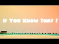 Download Lagu FUR - If You Know That I'm Lonely   Lyrics