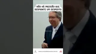 Não há pressão que desmonte um desperto #heliocouto