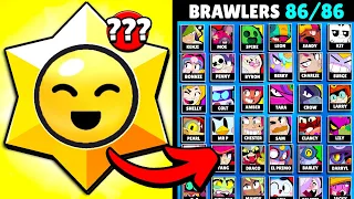 🤔 ¿Cuántos STARR DROPS se necesitan para desbloquear TODOS los BRAWLERS? 😨🤑