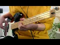 Fender Precision Player Bass test (This Love by Maroon5 playthough)