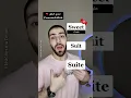 Sweet / Suit / Suite Pronunciation Challenge
