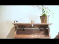 Floating Shelf with a locking hidden compartment