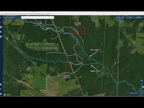 Property Map Overview Owner Financed Land for Sale in MOi for Hunting, Camping, & Recreation! JJ09g