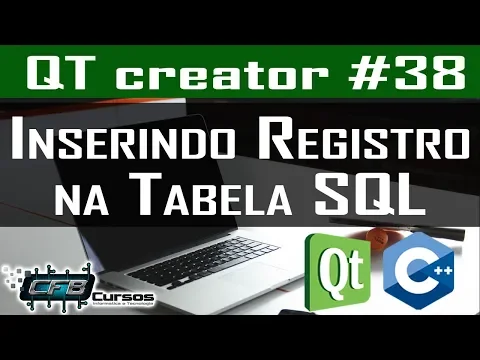 Download MP3 Inserindo registros na tabela do banco de dados SQL / Curso de QT Creator C++ #38