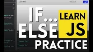javascript practice if and else and if else statements