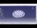 Using Rectangular Patterns and Circular Patterns in CATIA CATIA tutorials for beginners