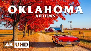 Autumn Oklahoma 4K Wichita Mountains Red River Valleys And Golden Forests With Calming Piano  Autumn Oklahoma 4K Wichita Mountains Red River Valleys And Golden Forests With Calming Piano