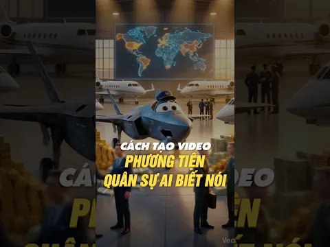 CÁCH TẠO VIDEO "PHƯƠNG TIỆN QUÂN SỰ AI BIẾT NÓI" #faceless #photoshop #kiemtienonline #veo3 #army