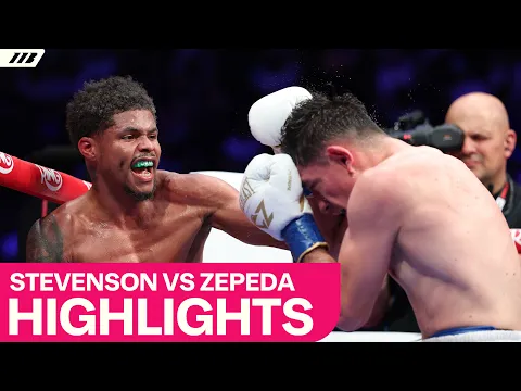 Video Thumbnail: Shakur Stevenson *outclasses* William Zepeda | Full Highlights | Matchroom Boxing
